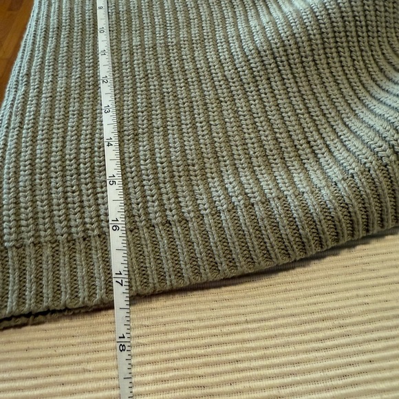 Miou Muse Cowl Neck Cropped Sweater with Tiered Sleeves - Picture 5 of 8